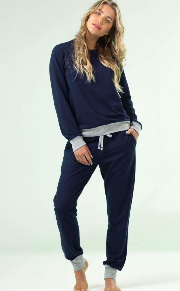 Pijama Blusa Manga Longa com Calça Alejandra