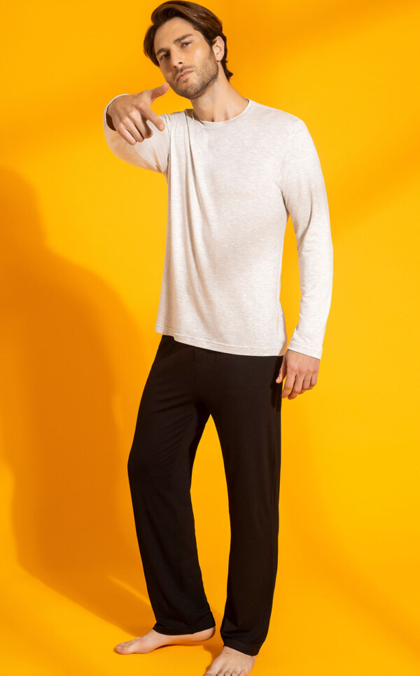 Blusa Manga Longa com Calça Gabriel