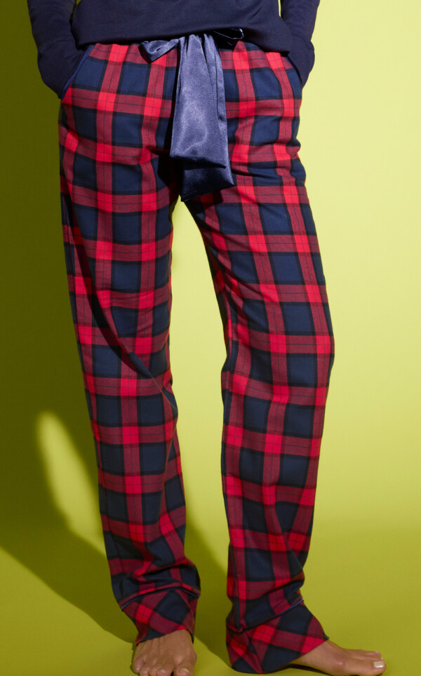 Pijama Blusa Manga Longa com Calça Eleonor