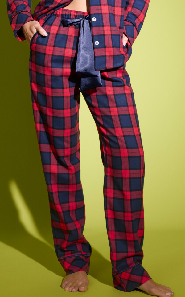 Pijama Americano Manga Longa com Calça Eleonor