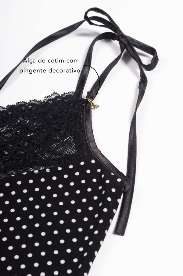 Blusa de Alça com Short Anastácia