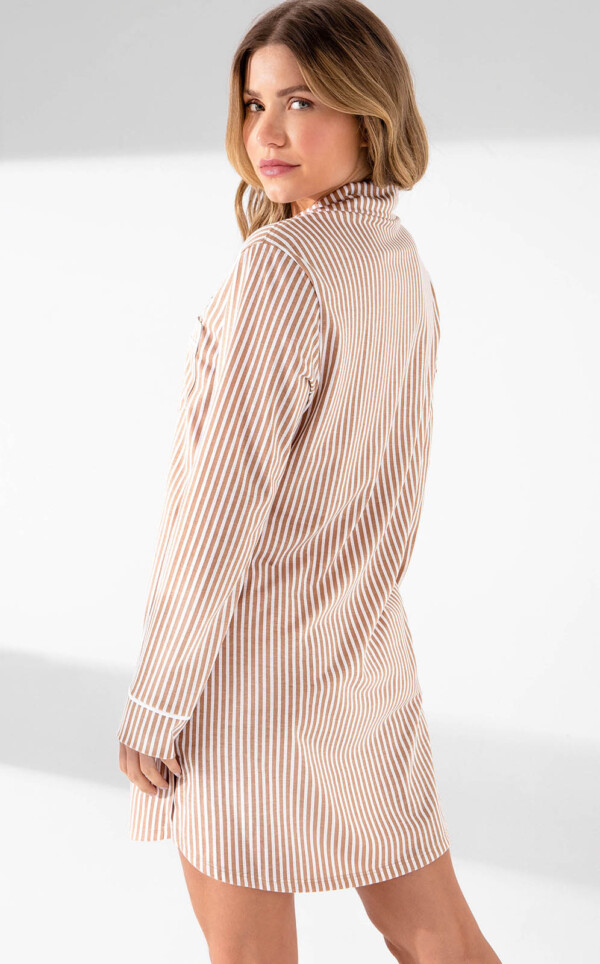 Camisola Abotoada Manga Longa Paola