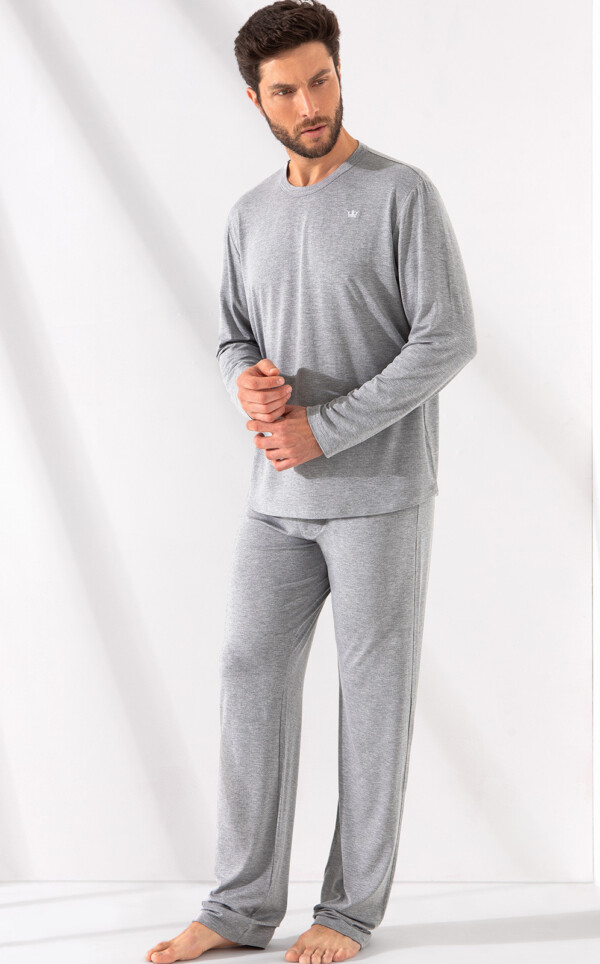 Pijama Blusa Gola Redonda com Calça Felipe