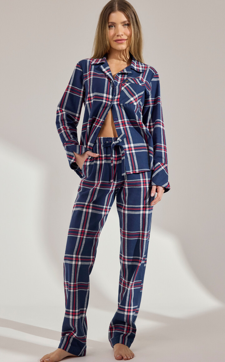 Pijama Americano Manga Longa com Calça Yara