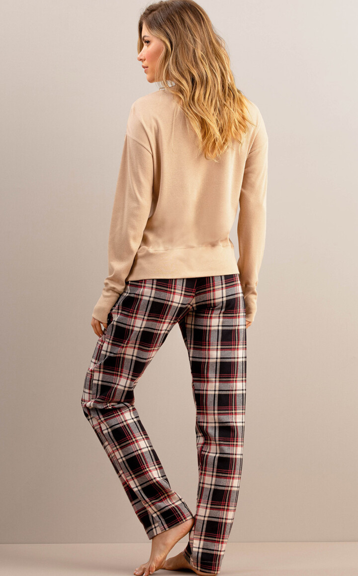 Blusa Manga Longa com Calça Ana