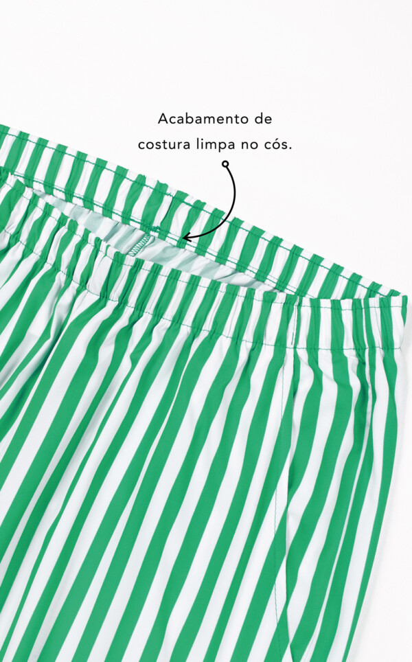 Pijama Americano Manga Curta com Calça Aria