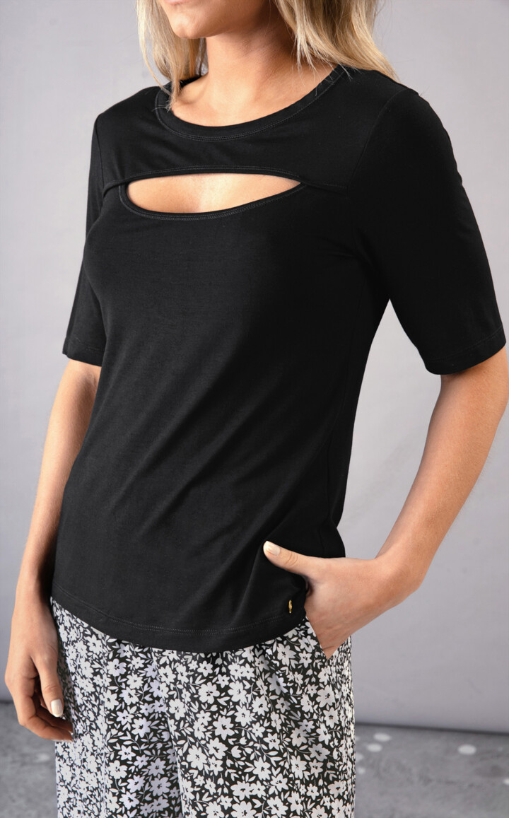 Blusa Manga Curta com Calça Aine