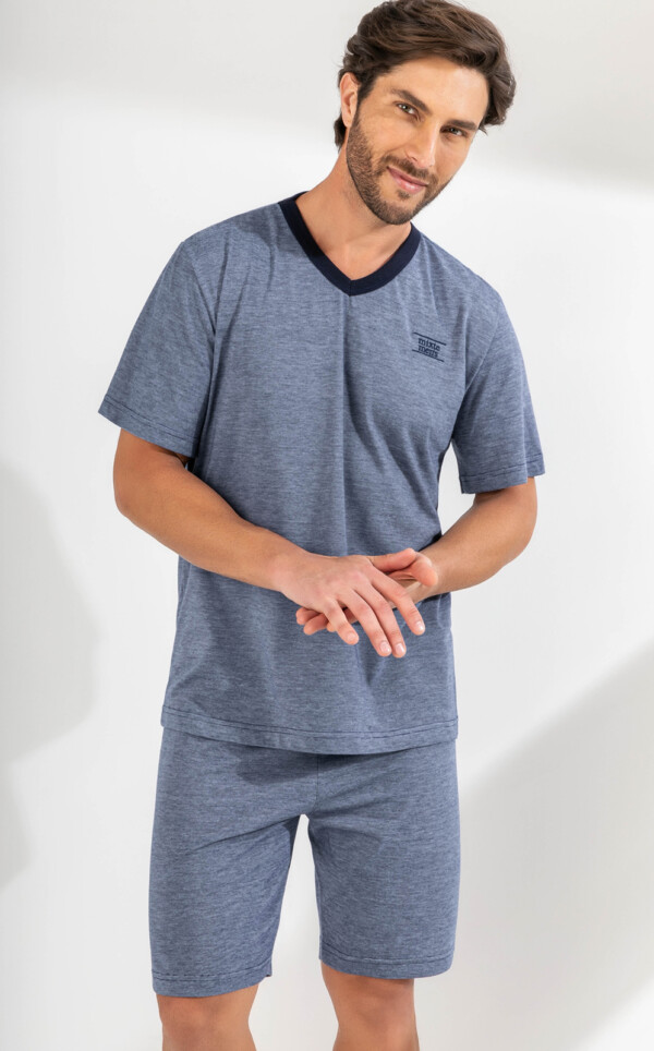 Pijama Camiseta Manga Curta com Bermuda Gianni