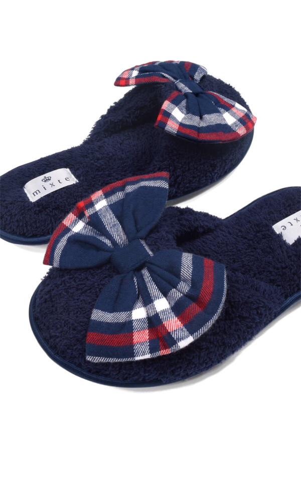 Pantufas Atoalhadas com Laço Yara