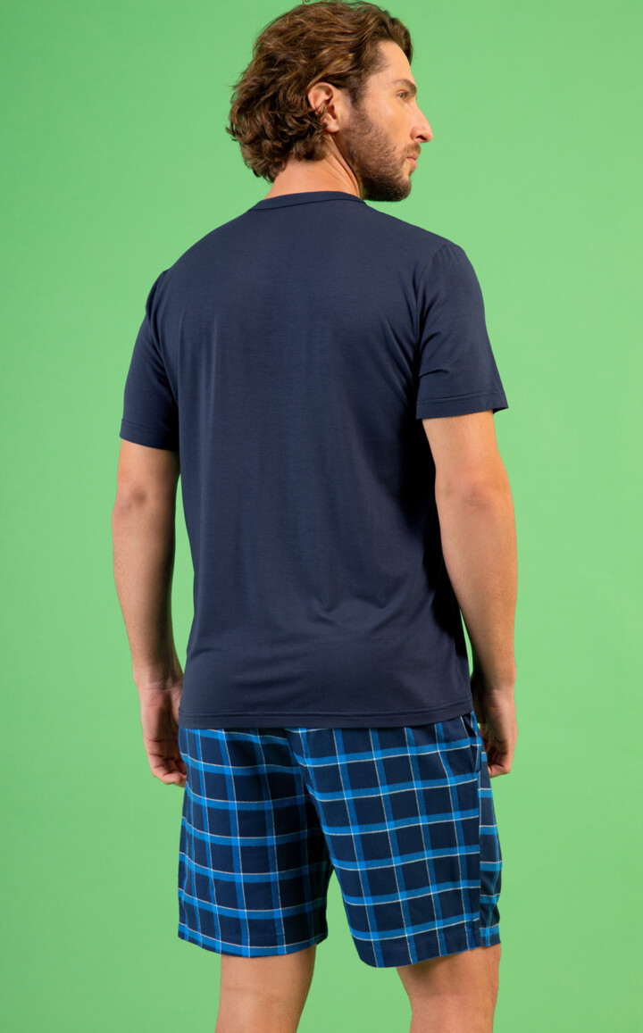 Pijama Camiseta Manga Curta com Bermuda Gabriel