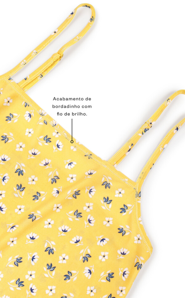 Pijama Blusa de Alça com Short Briana