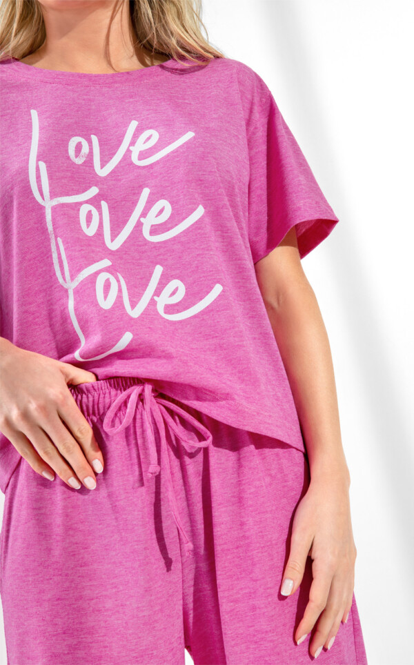 Blusa Manga Curta com Capri Adriela