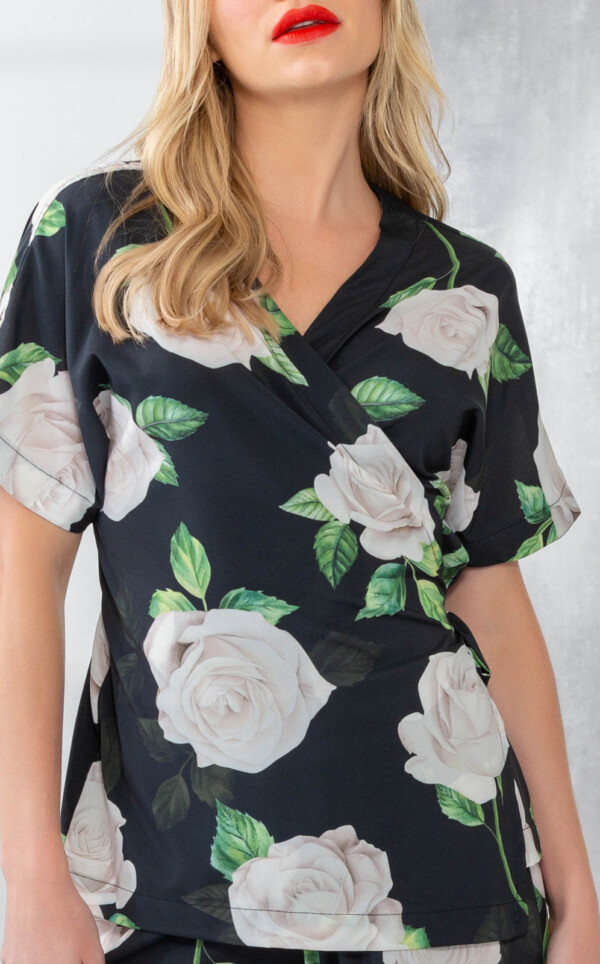 Premium – Cardigan Manga Curta com Calça Eleonora