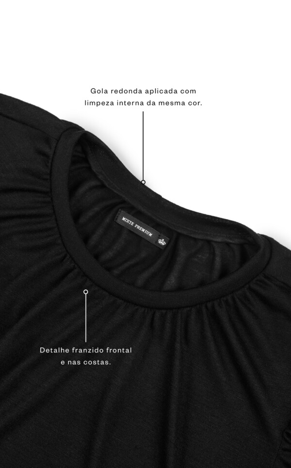 Premium – Blusa Manga Curta com Calça Eleonora