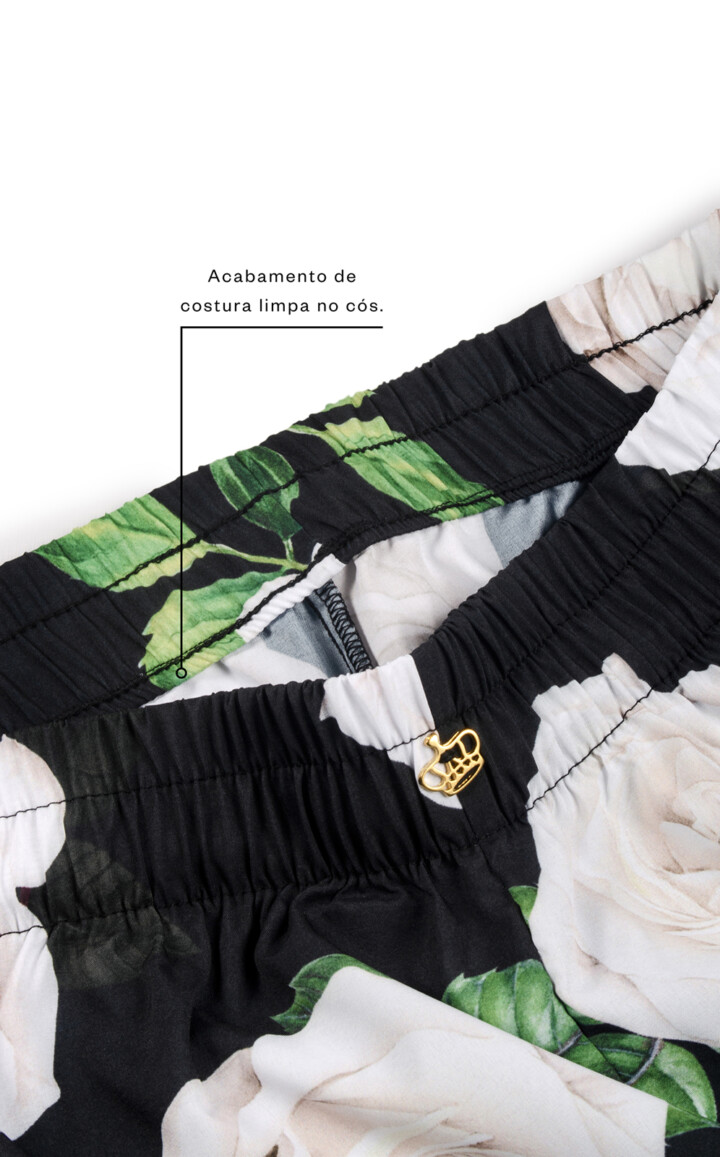 Premium – Blusa Manga Curta com Calça Eleonora