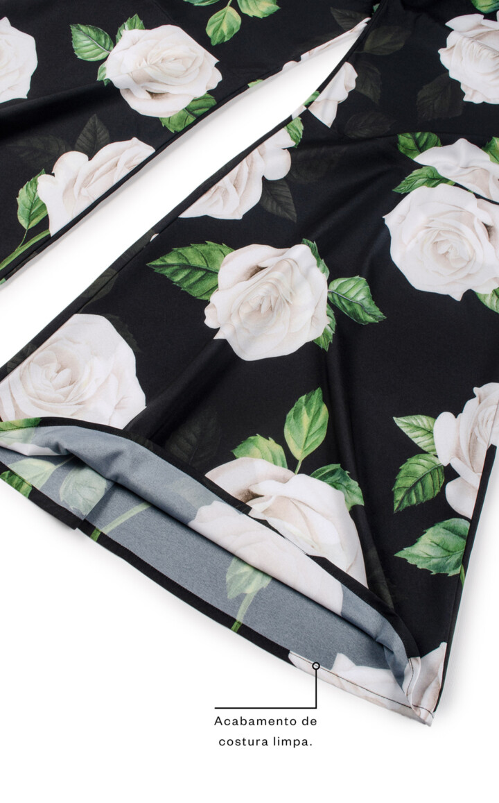 Premium – Blusa Manga Curta com Calça Eleonora