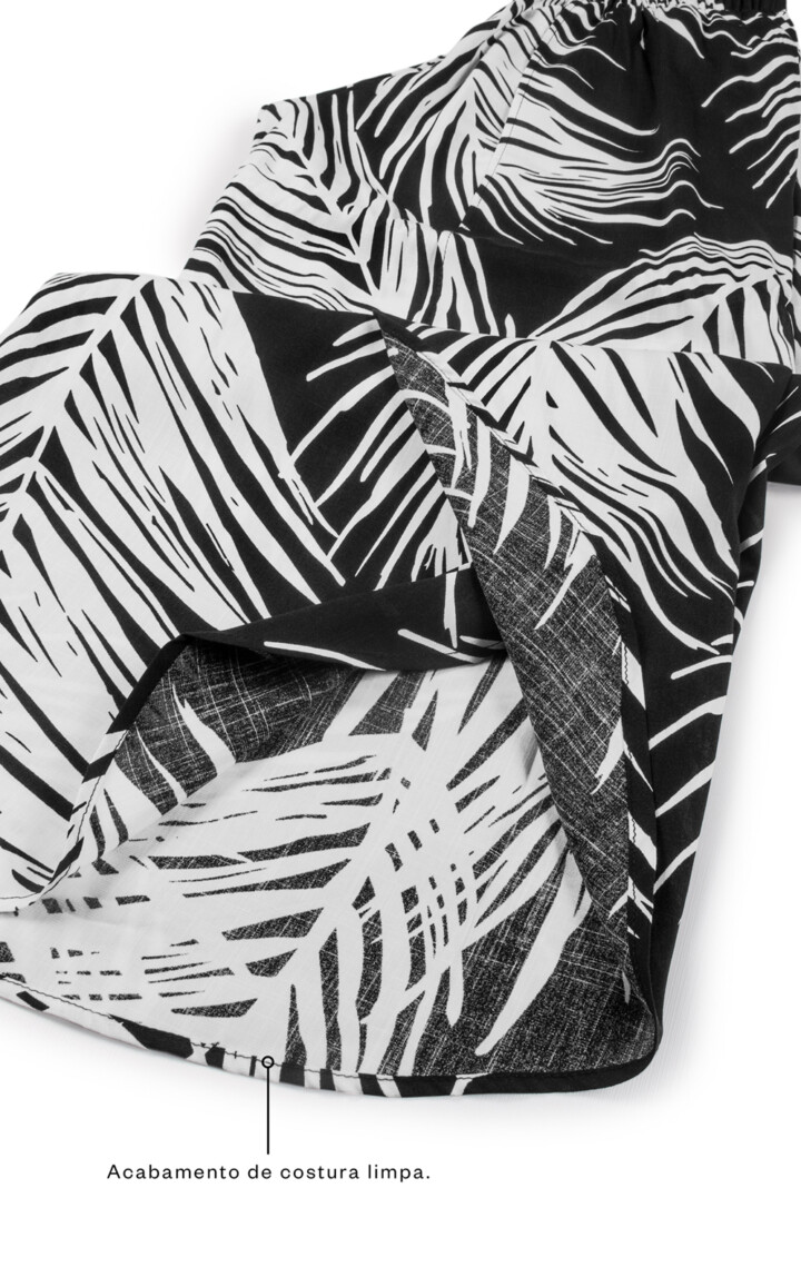 Premium – Pijama Blusa de Alça com Capri Calila