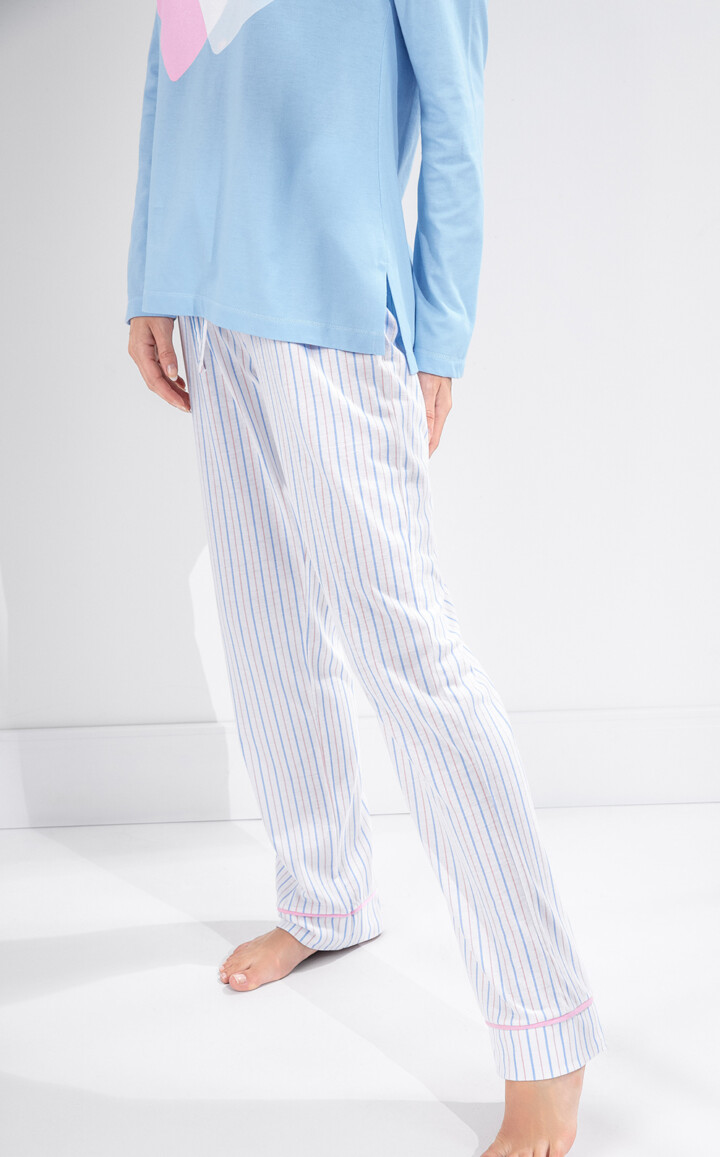 Pijama Blusa Manga Longa com Calça Aymara