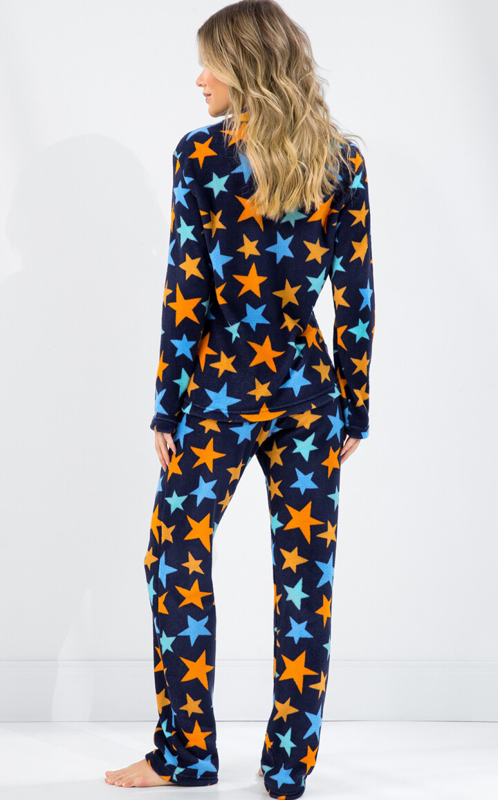 Pijama Americano Manga Longa com Calça Alana