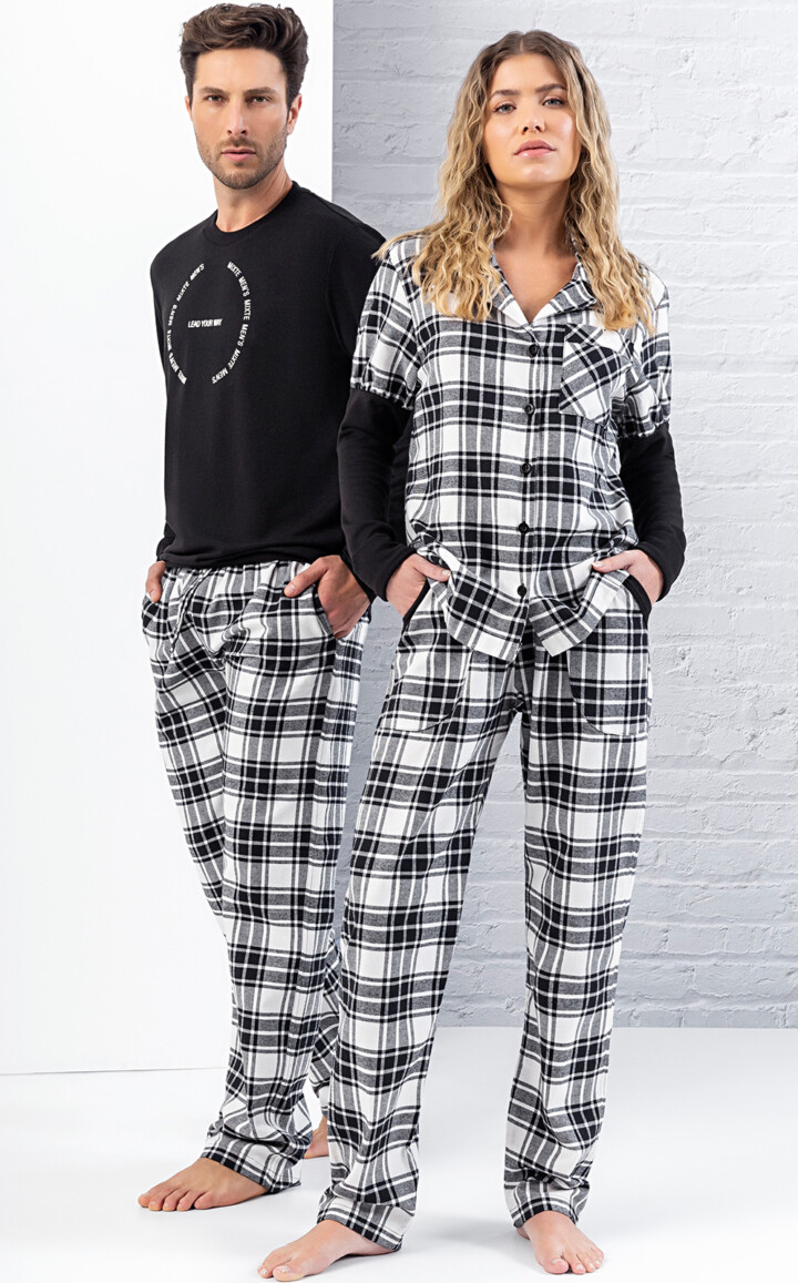 Pijama Americano Manga Longa com Calça Gianella