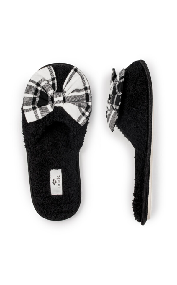 Pantufa Atoalhada com Laço Gianella