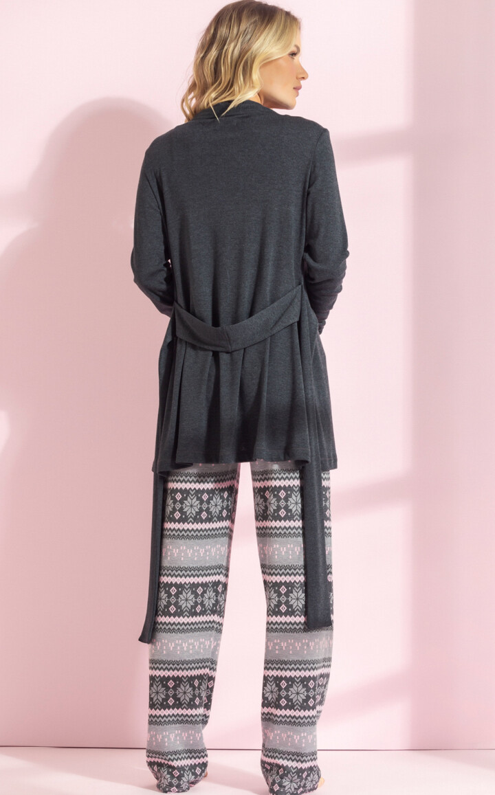Pijama Conjunto Três Peças Bianca