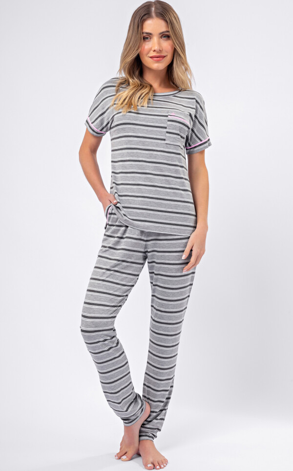 Blusa Manga Curta com Calça Matilde