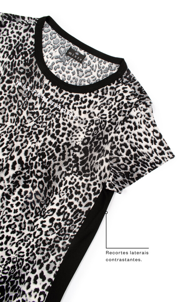 Blusa Manga Curta com Calça Stefania