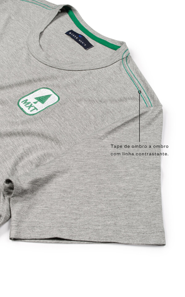 Camiseta Manga Curta com Bermuda Gianni
