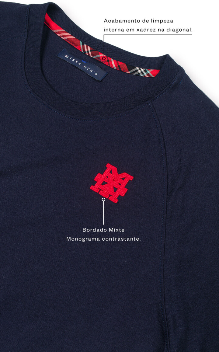 Camiseta Manga Curta com Bermuda Marco