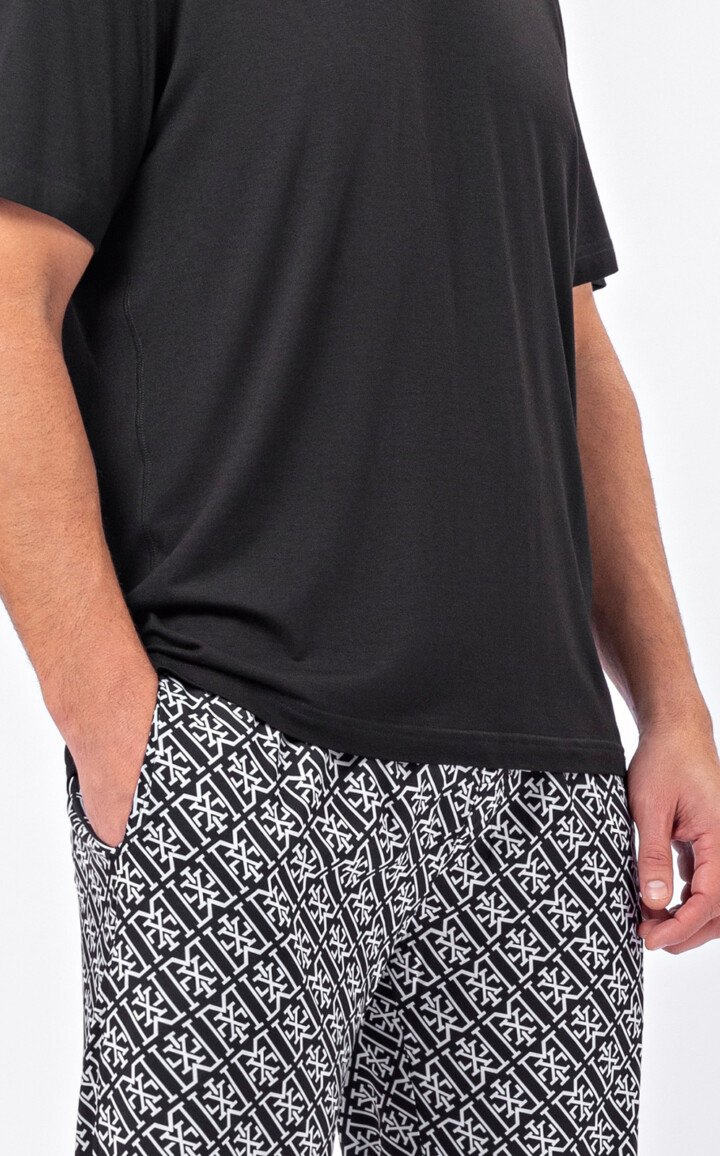 Premium – Pijama Camiseta Manga Curta com Calça Belmont