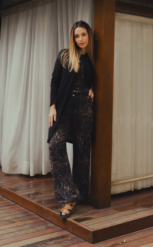 Pijama Conjunto Três Peças Gina