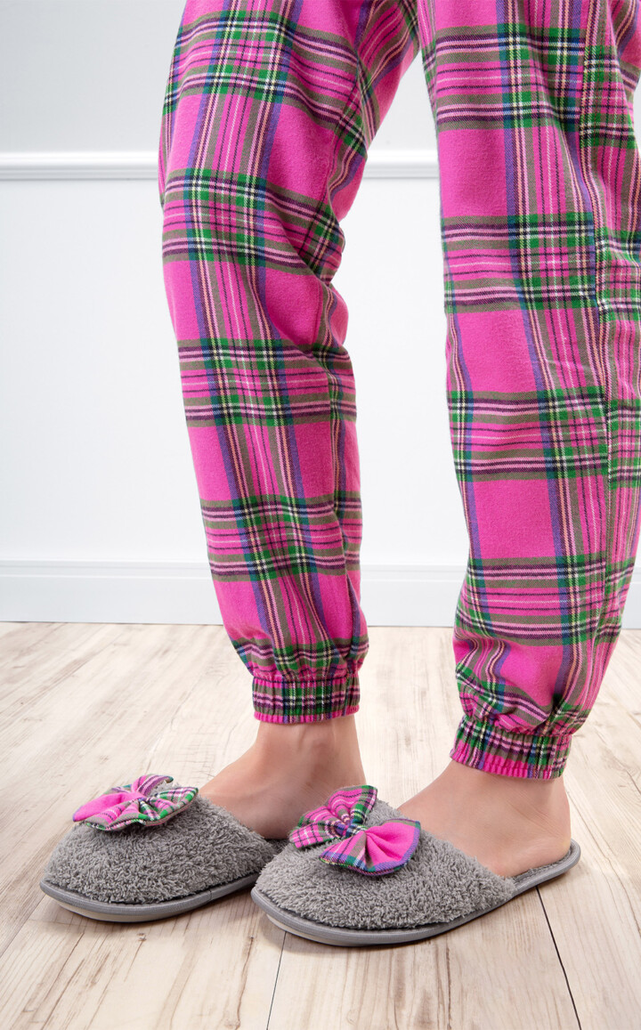 Pijama Blusa Manga Longa com Calça Marina