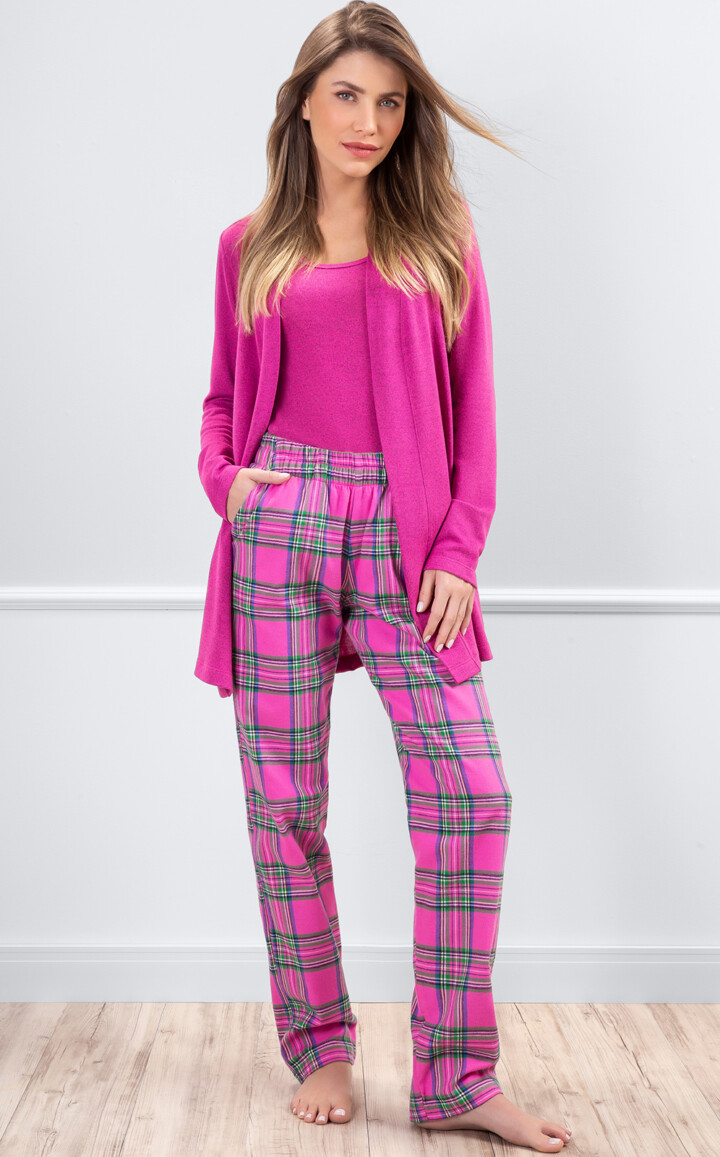 Pijama Conjunto Três Peças Marina