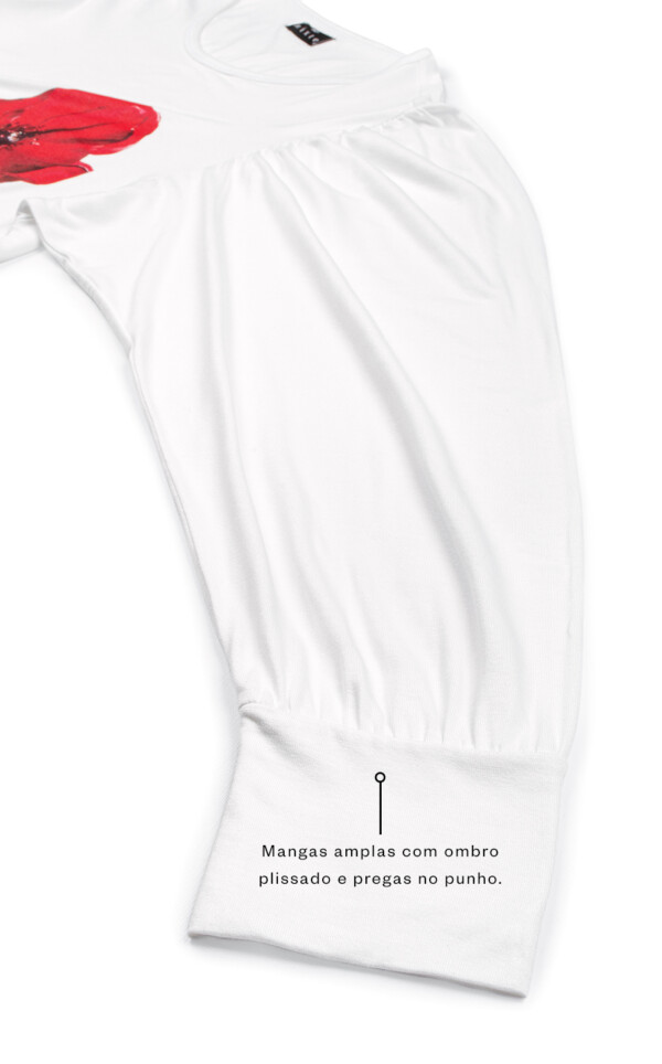 Pijama Blusa Manga Longa com Calça Caterina