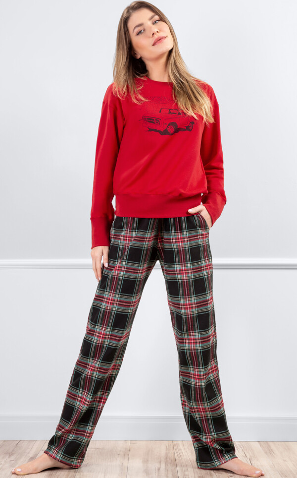 Pijama Blusa Manga Longa com Calça Elena