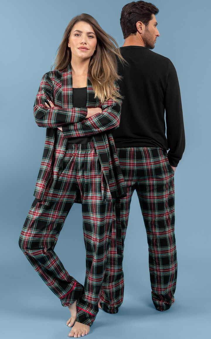 Pijama Blusa Manga Longa com Calça Thiago
