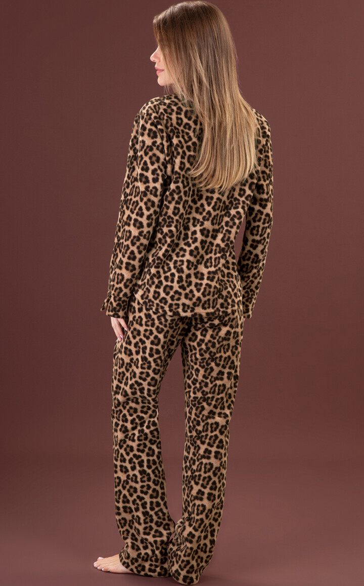 Pijama Americano Manga Longa com Calça Jana