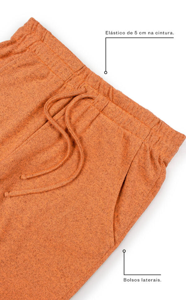 Pijama Blusa Manga Longa com Calça Jogger Isabella