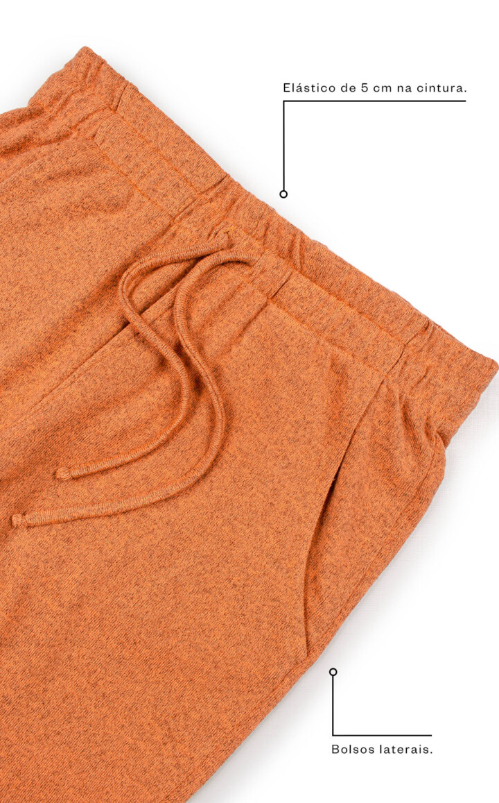 Pijama Blusa Manga Longa com Calça Jogger Isabella