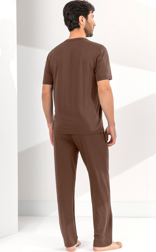Pijama Camiseta Manga Curta com Calça Georgiy