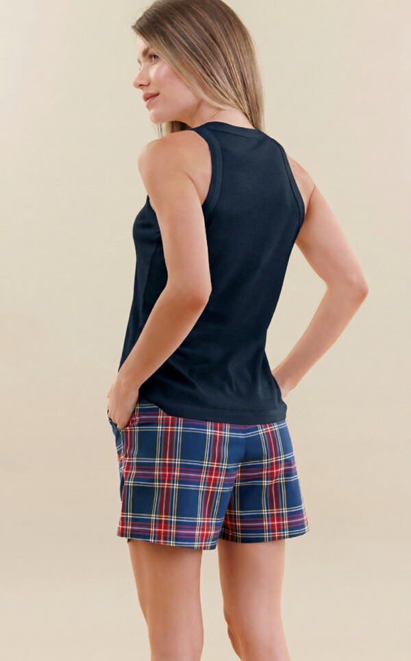 Pijama Regata com Shorts Fabrizia