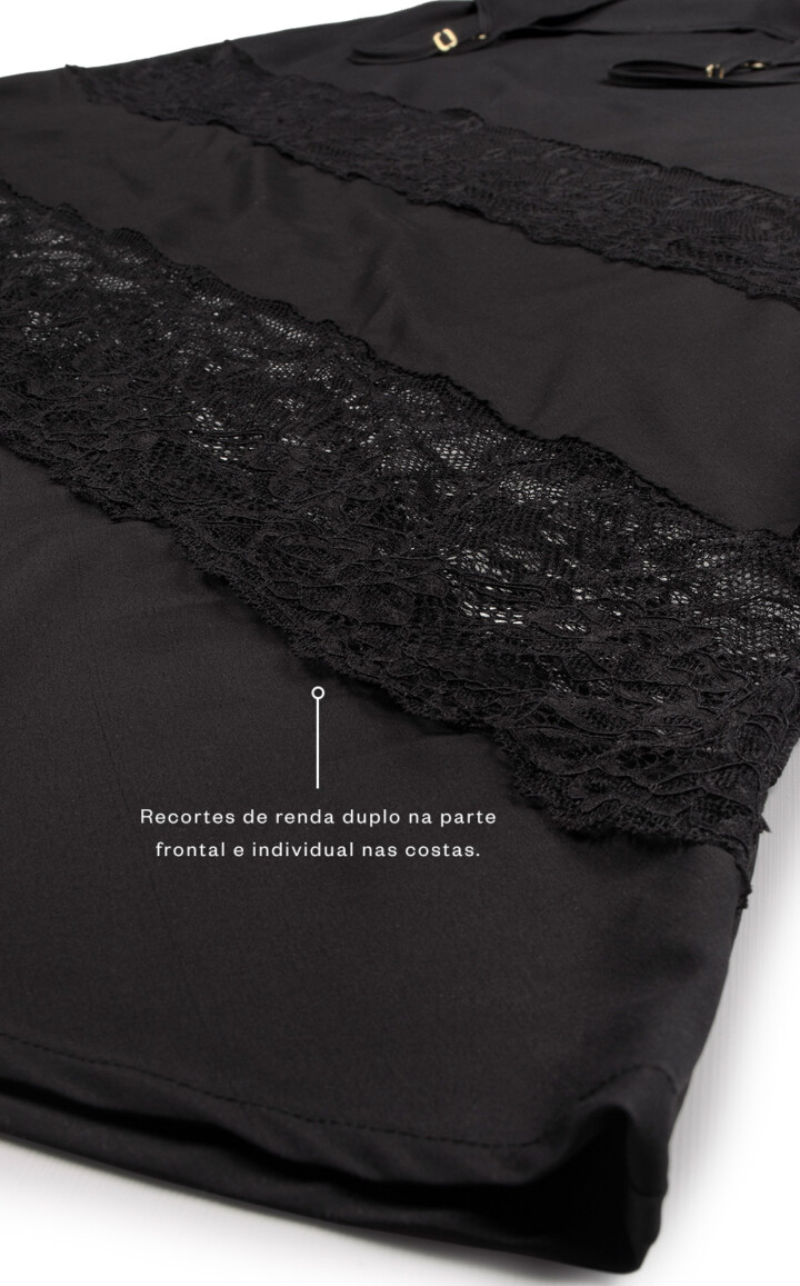 Premium – Camisola Vestido de Alça Lucrezia