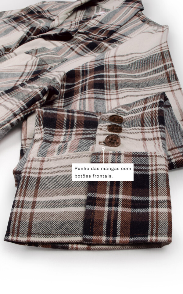 Camisola Abotoada Manga Longa Lesia