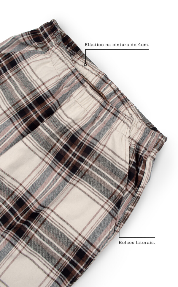Pijama Americano Manga Longa com Calça Lesia