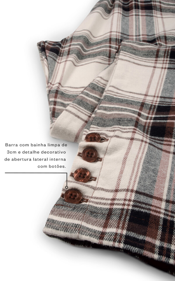 Pijama Americano Manga Longa com Calça Lesia
