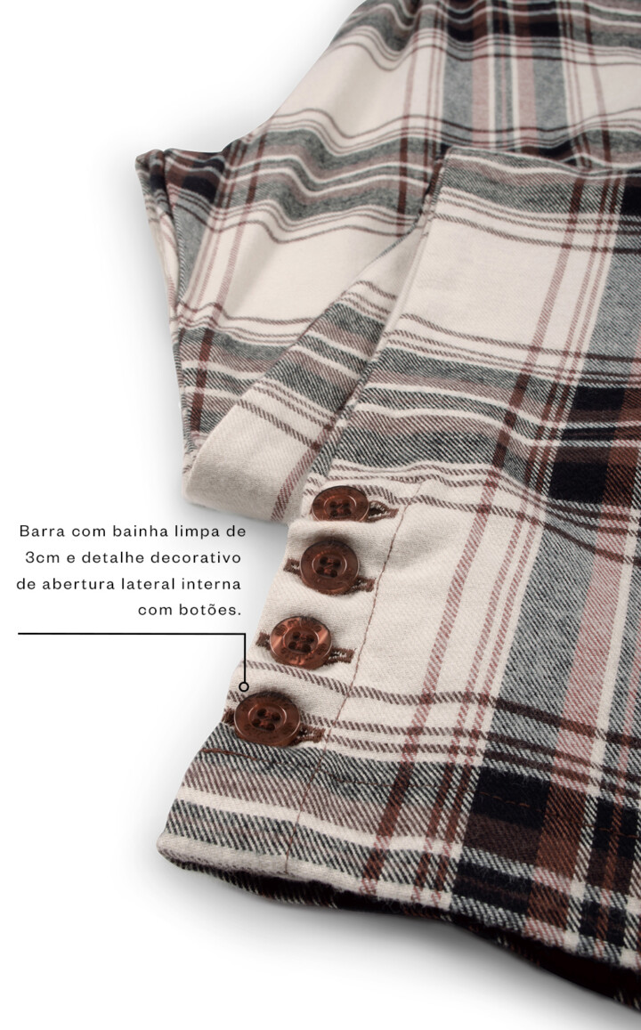Pijama Americano Manga Longa com Calça Lesia