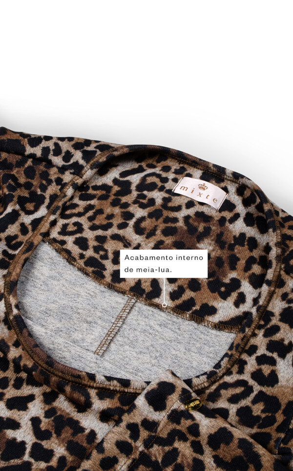 Camisola Midi Manga Longa Milana
