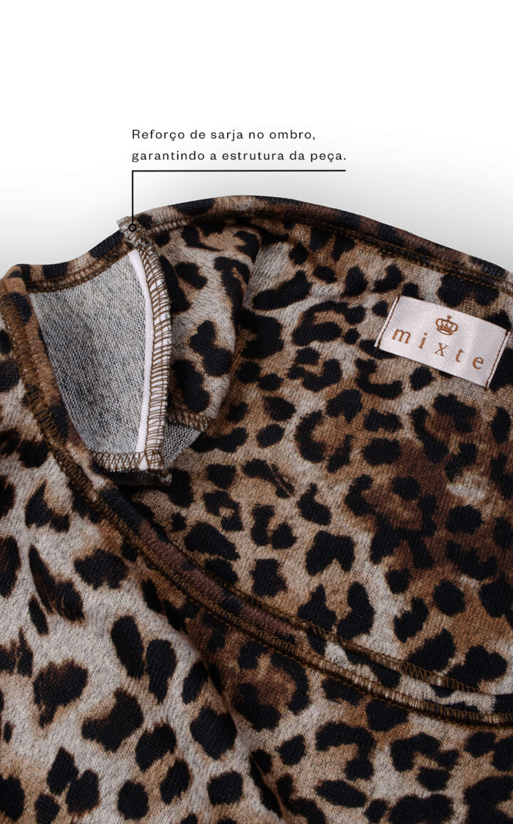 Camisola Midi Manga Longa Milana