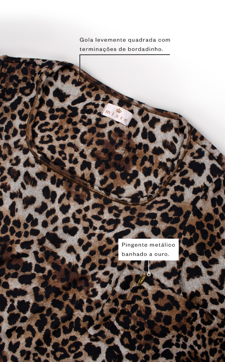 Camisola Midi Manga Longa Milana